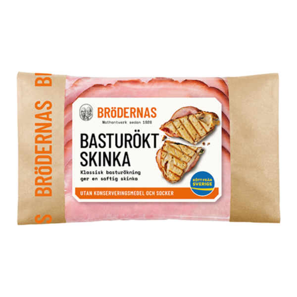 Brödernas Basturökt Skinka 105g