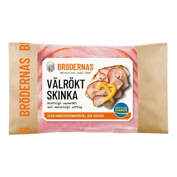 Brödernas Välrökt Skinka 105g