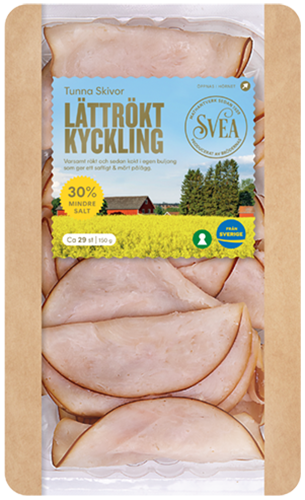 SVEA – lättrökt kyckling 150g